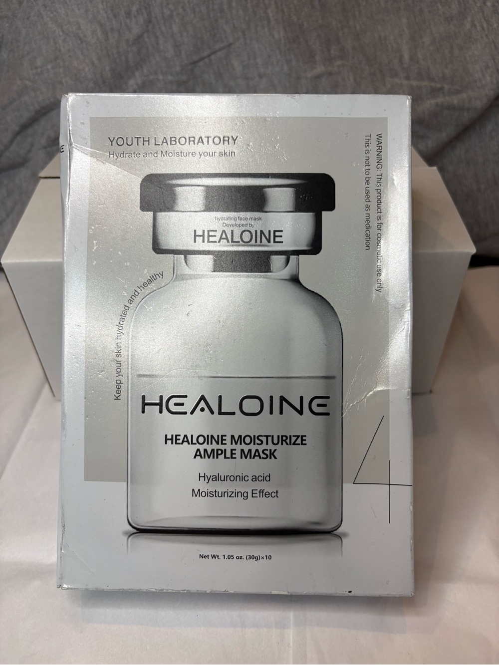 HEALOINE Youth Laboratory Hyaluronic Acid Face Sheet Mask 1.05oz 30g x10